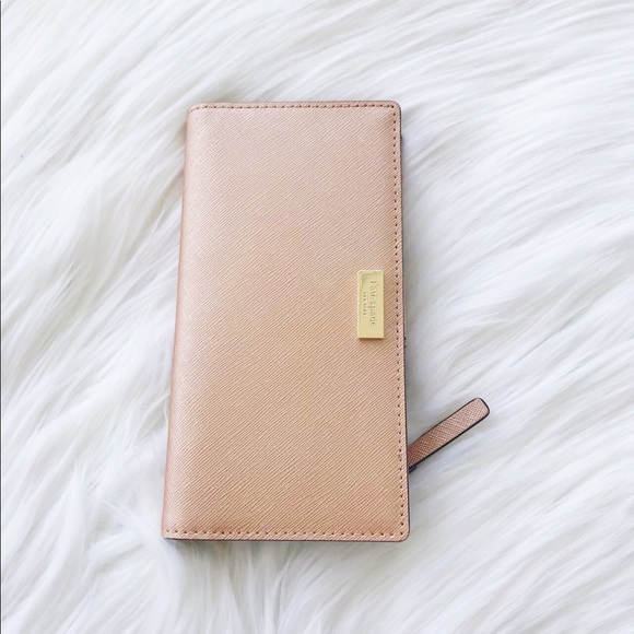 kate spade Handbags - Kate Spade Rose Gold Wallet✨ BRAND NEW! ♠️